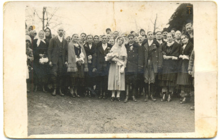 Kuti János és Piktos Anna lakodalma