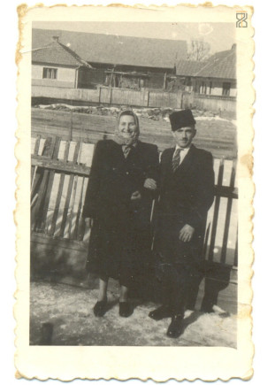 Nagy János és felesége, Juliska - 1974. január 27.