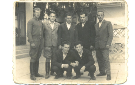 Csoportkép - Potyó Gyula és társai