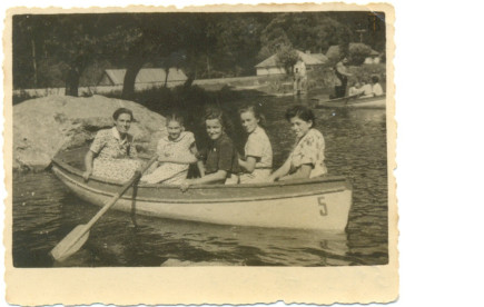 Csónakázás a Csukás-tónál