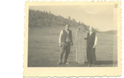 Nagy Pál és Gál Gyula a Fodor keresztnél