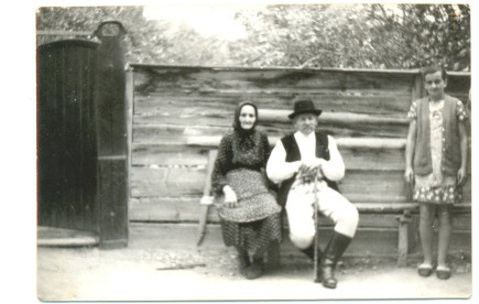 Keresztes Tamás és felesége, Vilma