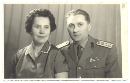 Dánél Erzsébet és férje - 1968