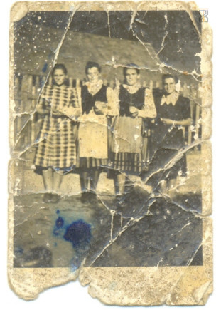 Molnár Ilona, Csiszér Ida, Boga Amália és György Erzsébet -1950k