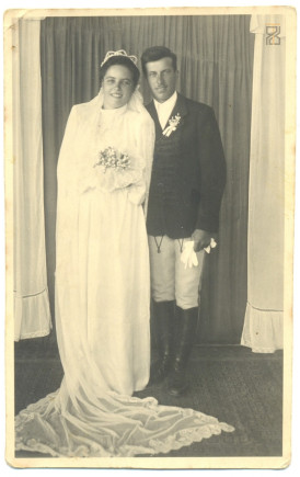 Részeg Rozália és Lőtény Ignác - 1946